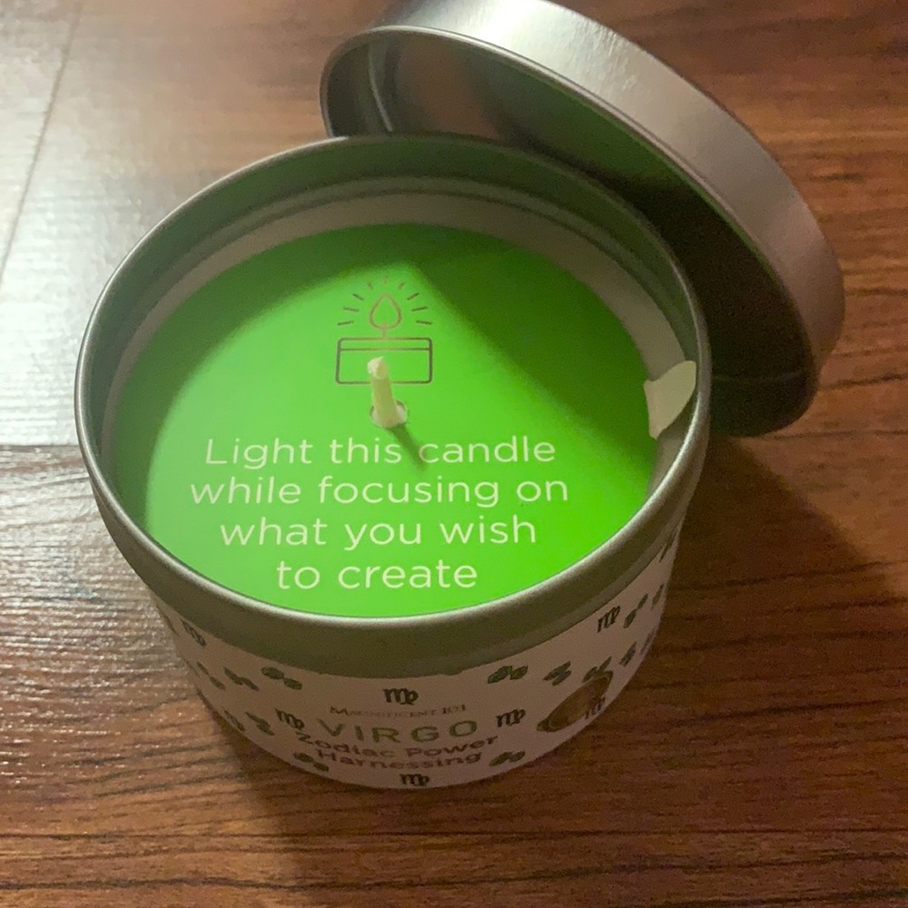 Virgo candle